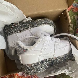 Air Force ones size 3C with box